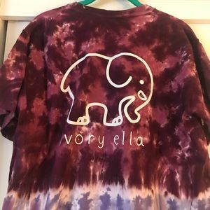 EUC Ivory Ella tie-dye T-shirt
